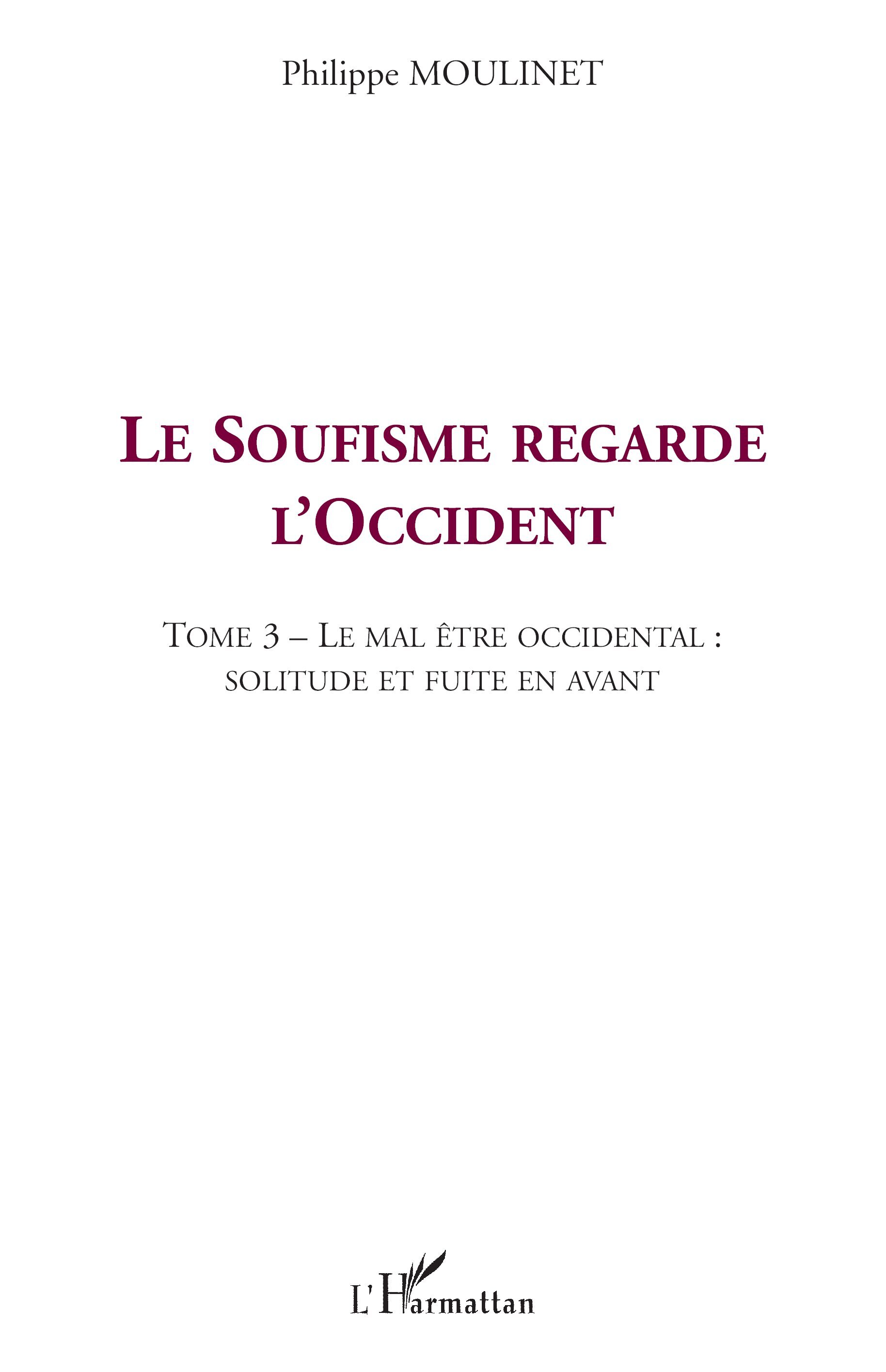 LE SOUFISME REGARDE L'OCCIDENT