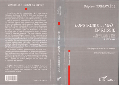 CONSTRUIRE L'IMPÔT EN RUSSIE