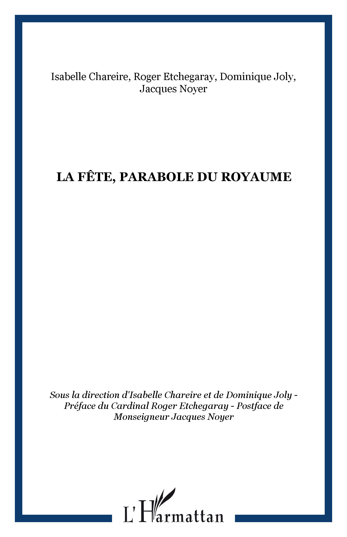 La fête, parabole du royaume