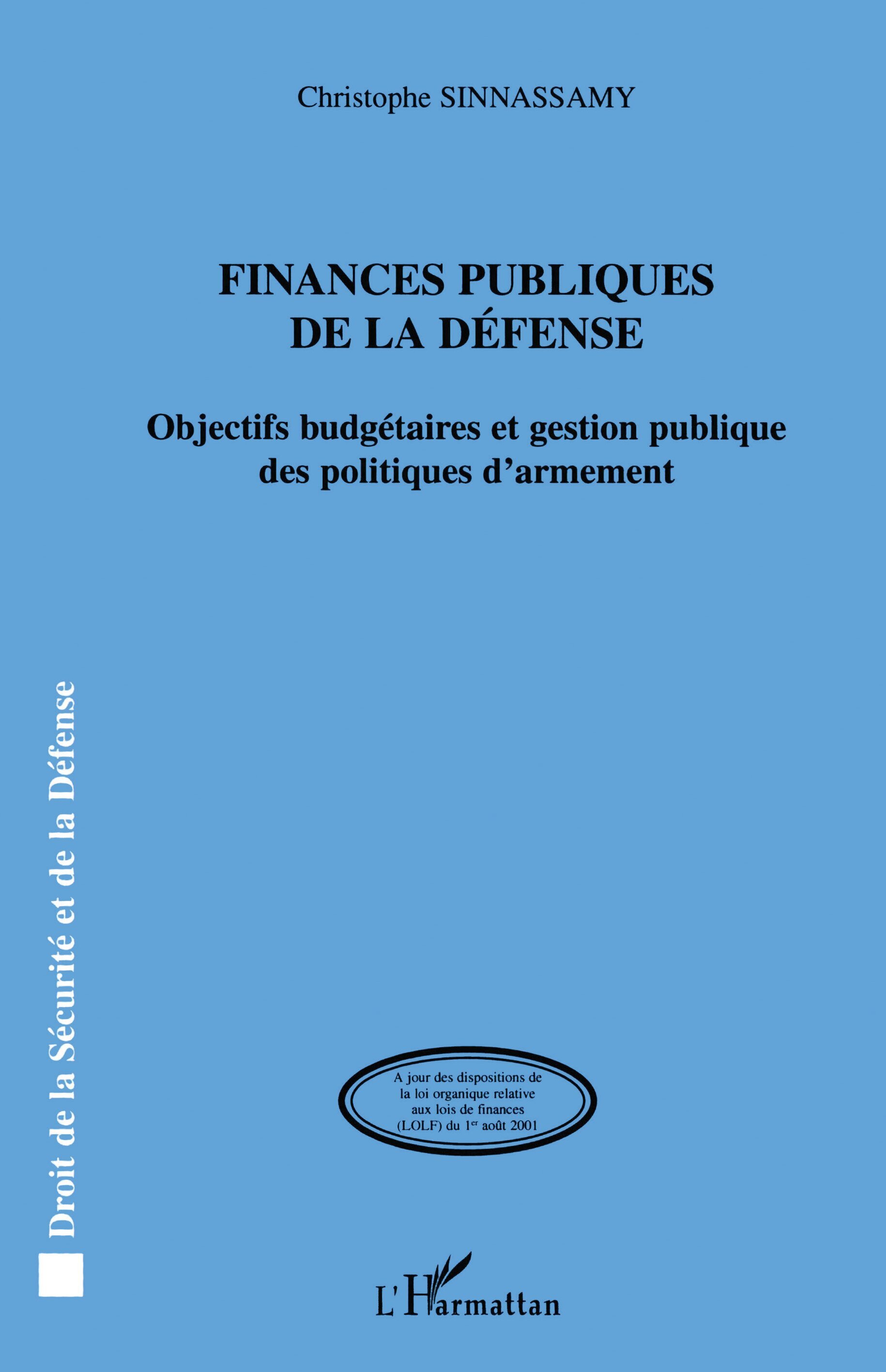 Finances publiques de la défense