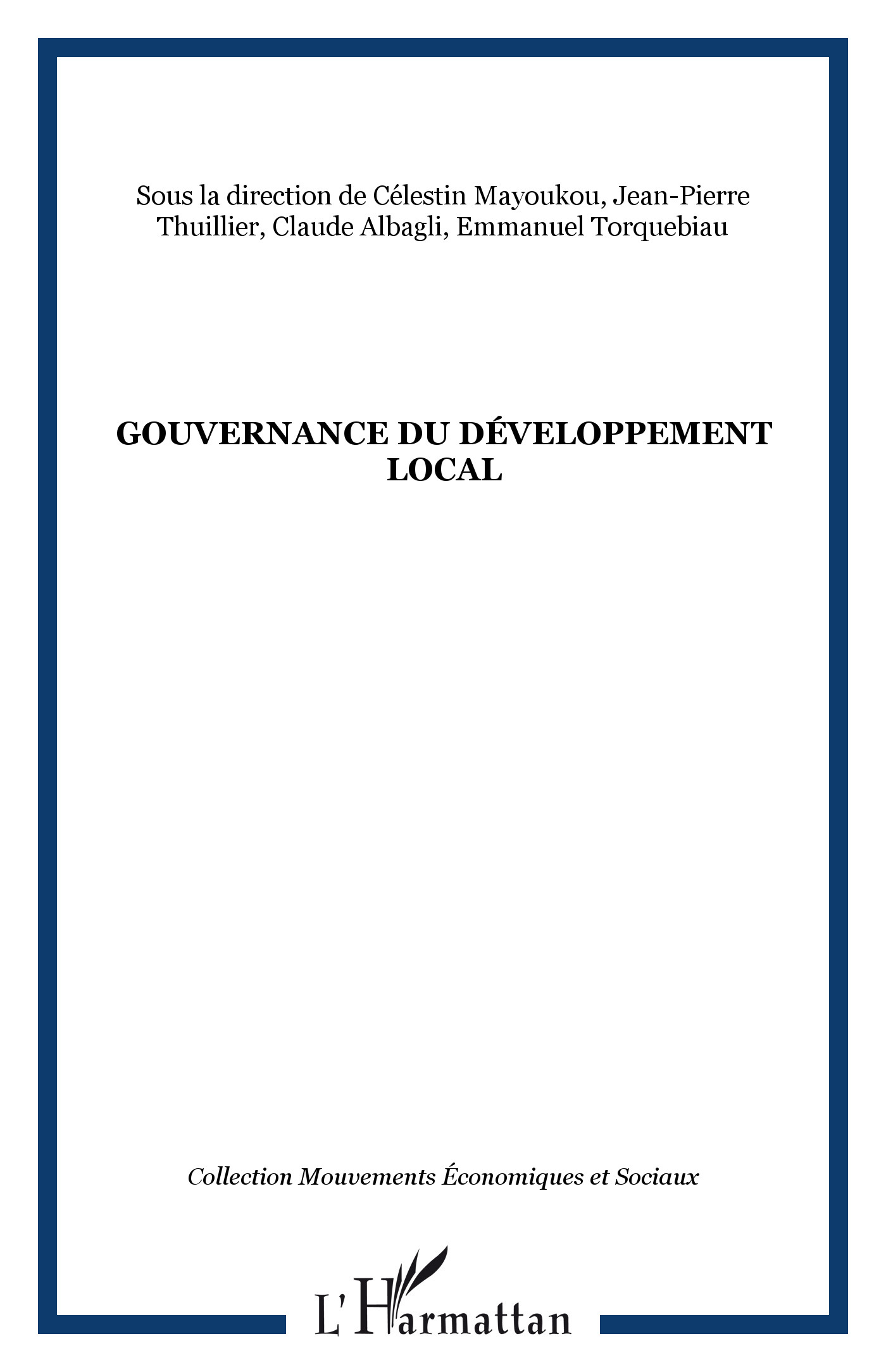 Gouvernance du développement local
