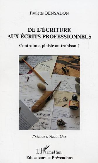 De l'écriture aux écrits professionnels