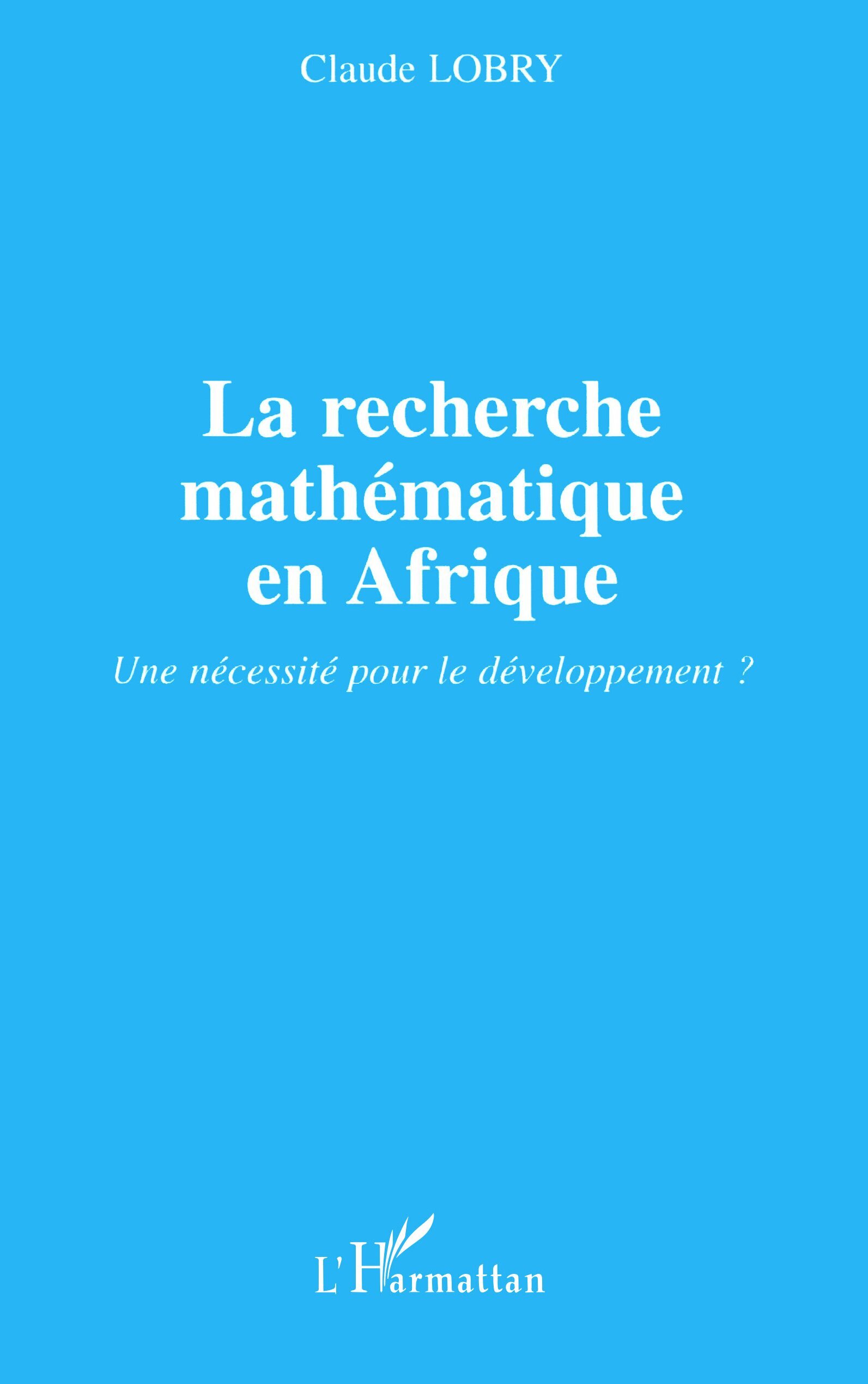 La recherche mathématique en Afrique
