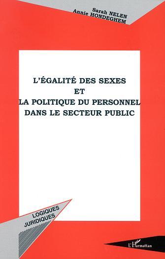 L'ÉGALITÉ DES SEXES ET LA POLITIQUE DU PERSONNEL DANS LE SECTEUR PUBLIC
