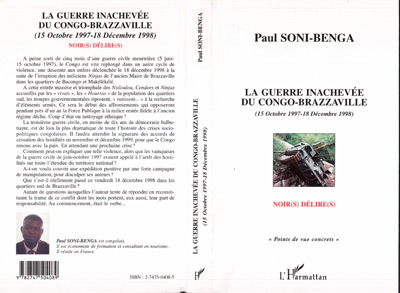LA GUERRE INACHEVÉE DU CONGO-BRAZZAVILLE (15 OCTOBRE 1997-18