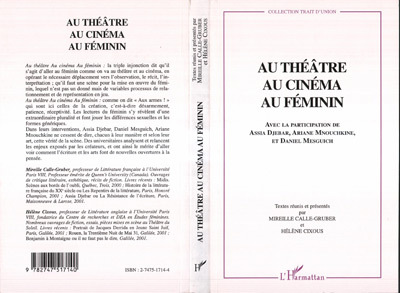 AU THÉÂTRE AU CINÉMA AU FÉMININ