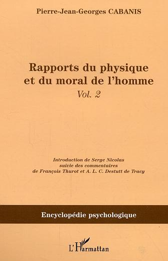 Rapports du physique et du moral de l'homme