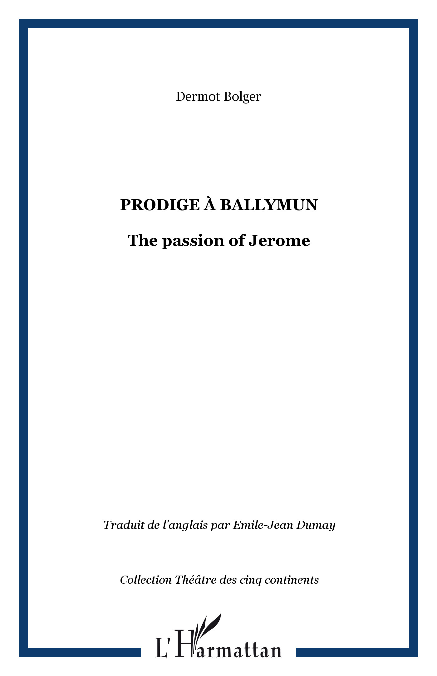 PRODIGE À BALLYMUN