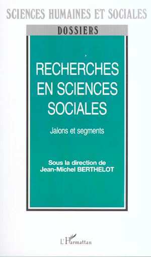 RECHERCHES EN SCIENCES SOCIALES
