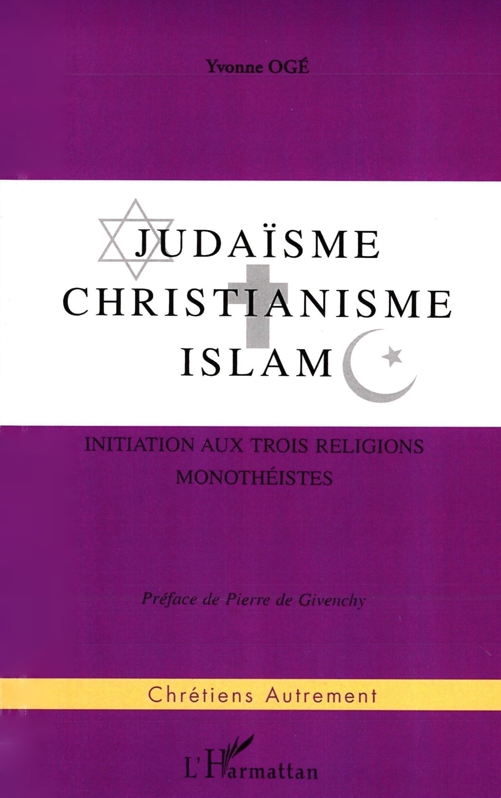 JUDAISME, CHRISTIANISME , ISLAM