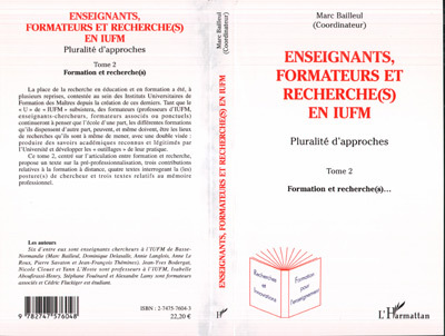Enseignants, formateurs et recherche(s) en IUFM 2