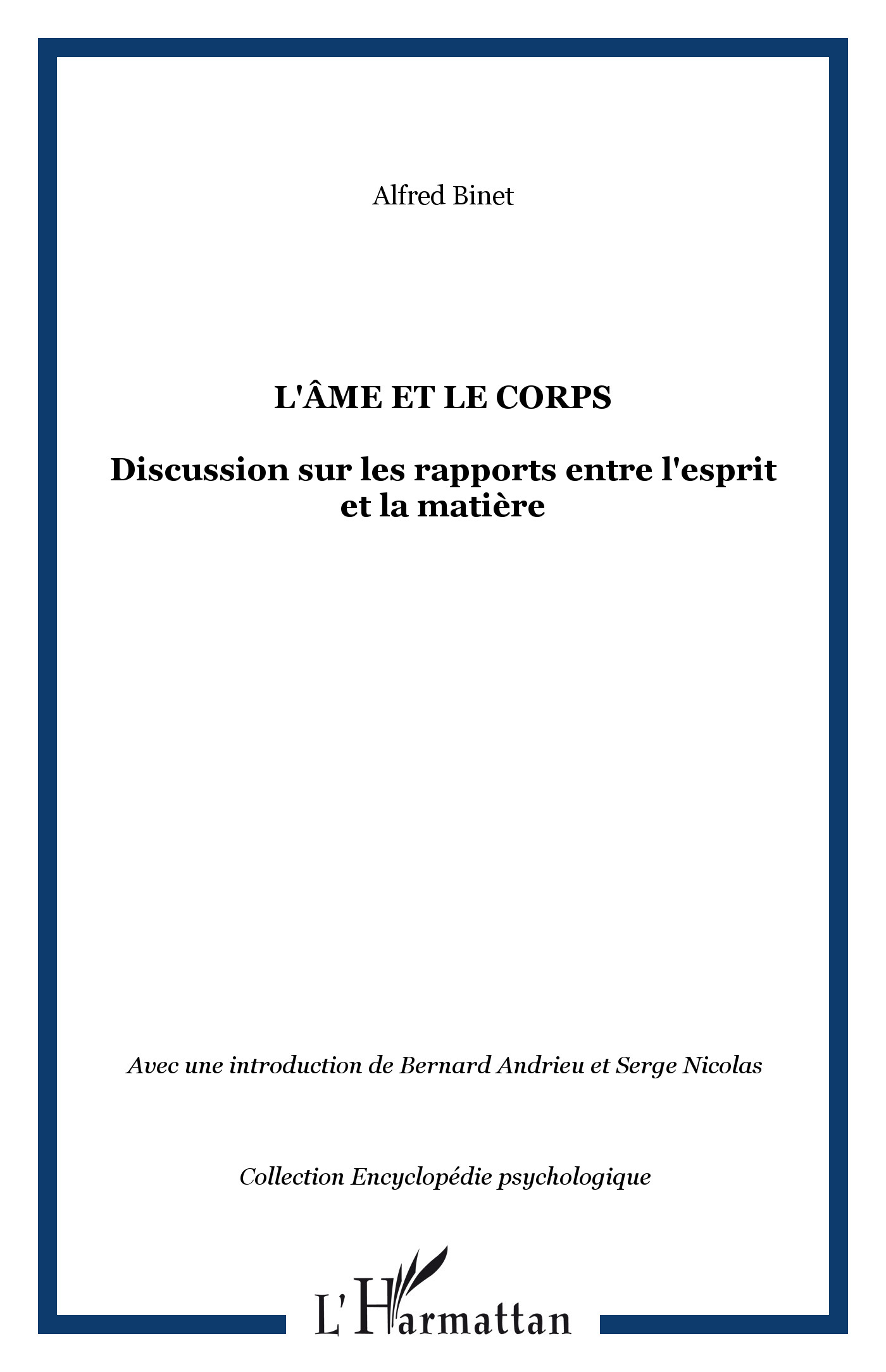 L'âme et le corps