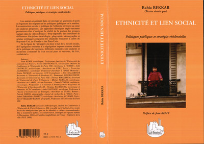 Ethnicité et lien social