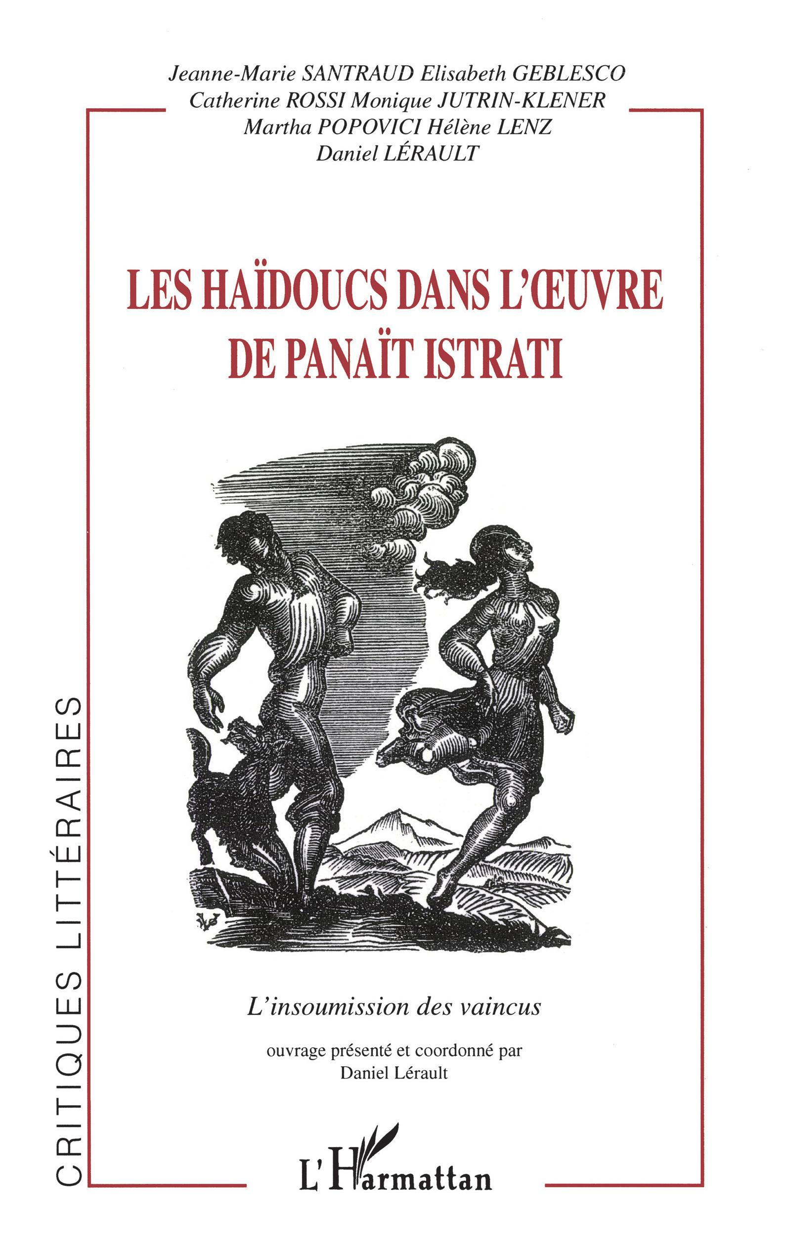 LES HAÏDOUCS DANS L'UVRE DE PANAÏT ISTRATI