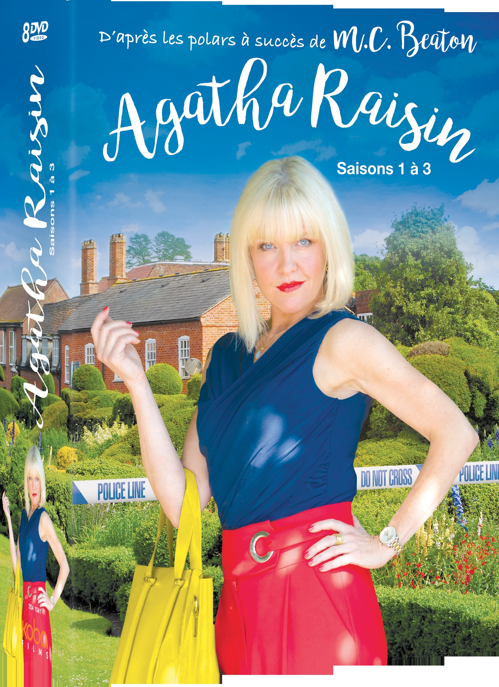 AGATHA RAISIN SAISONS 1 A 3 (8 DVD)