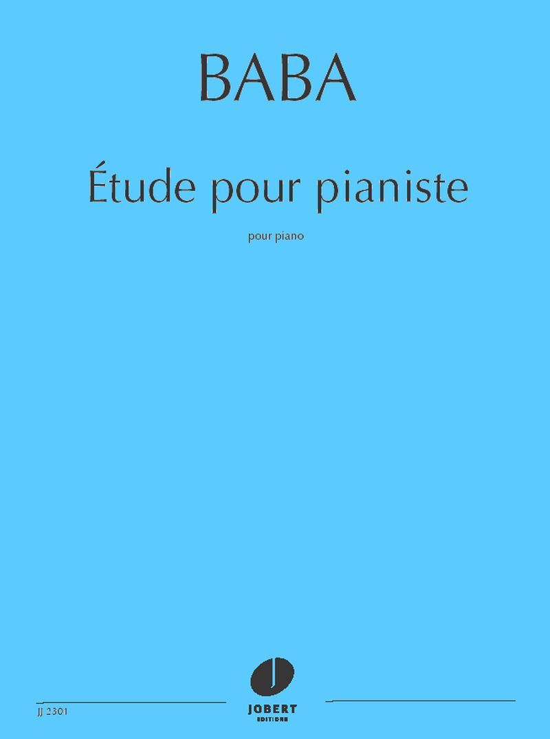 ETUDE POUR PIANISTE --- PIANO - EDITION BILINGUE