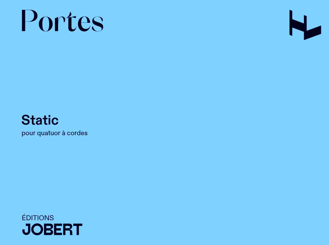 Static pour quatuor à cordes et électronique --- Conducteur