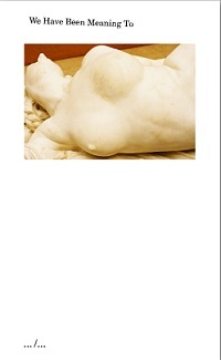 Marie DEhE & HaydEe Touitou We Have Been Meaning To /anglais