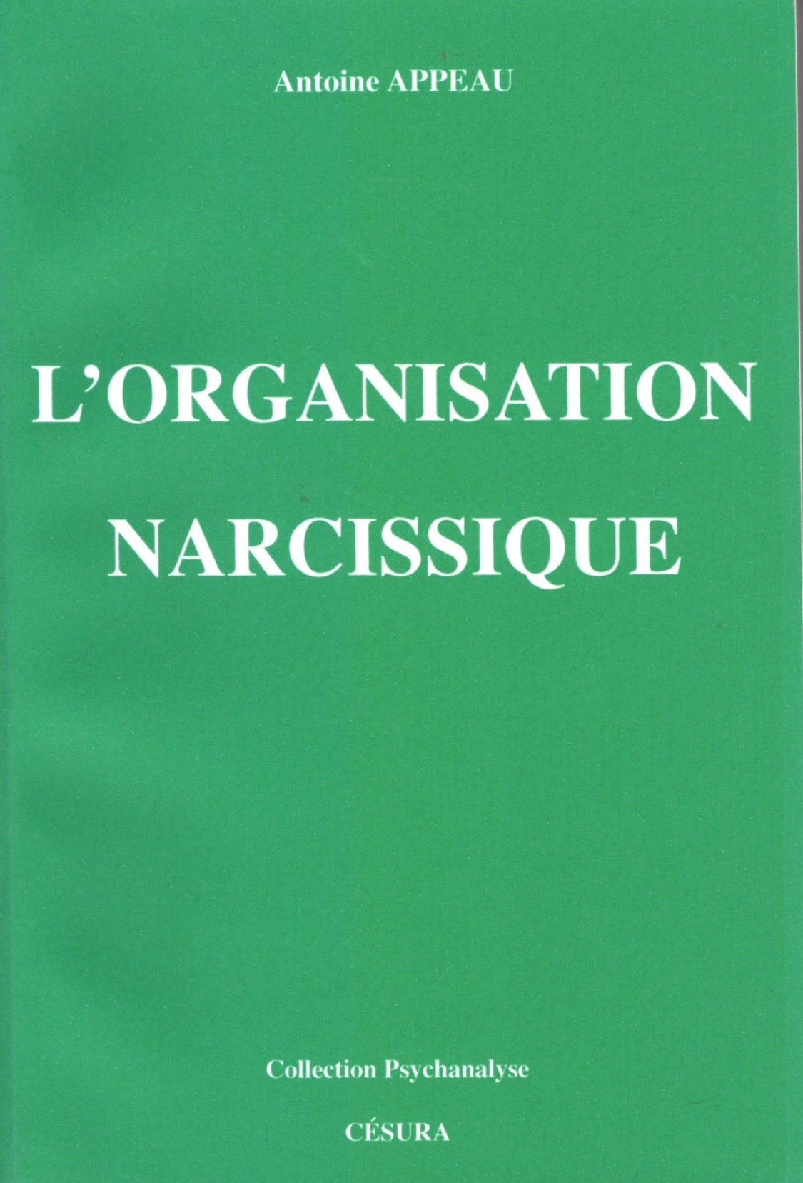 ORGANISATION NARCISSIQUE