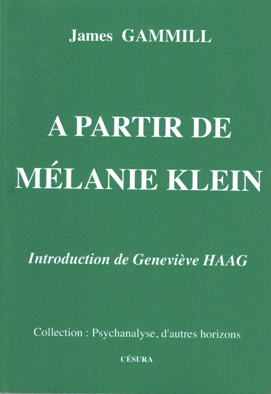 A PARTIR DE MELANIE KLEIN