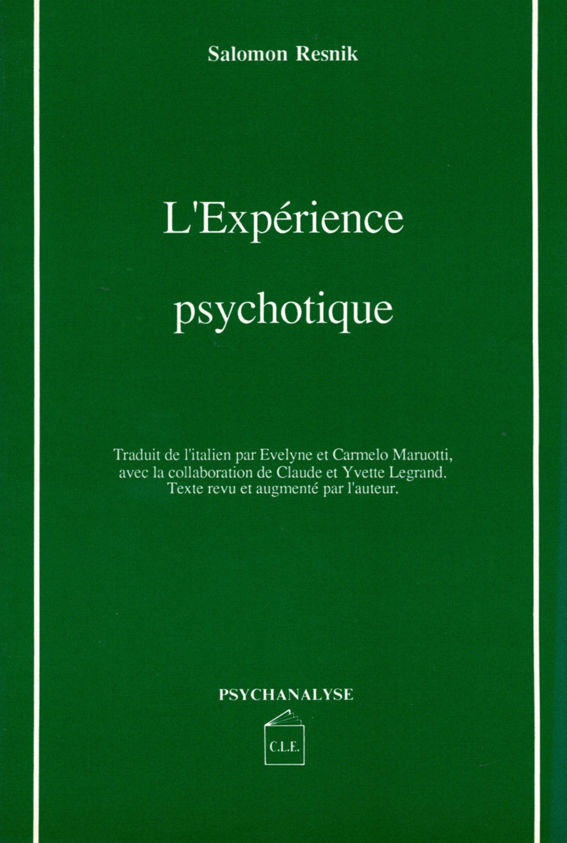 EXPERIENCE PSYCHOTIQUE (L')