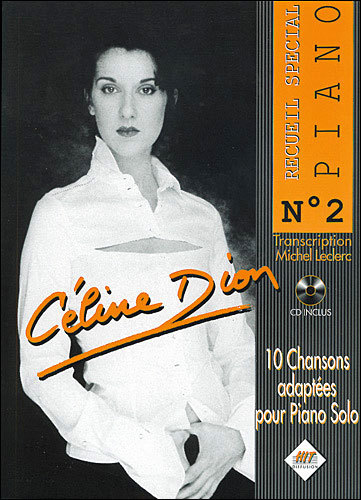 CELINE DION PIANO N.2+CD