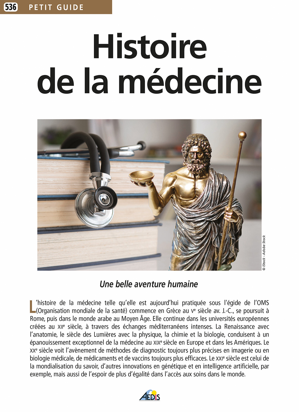 HISTOIRE DE LA MEDECINE
