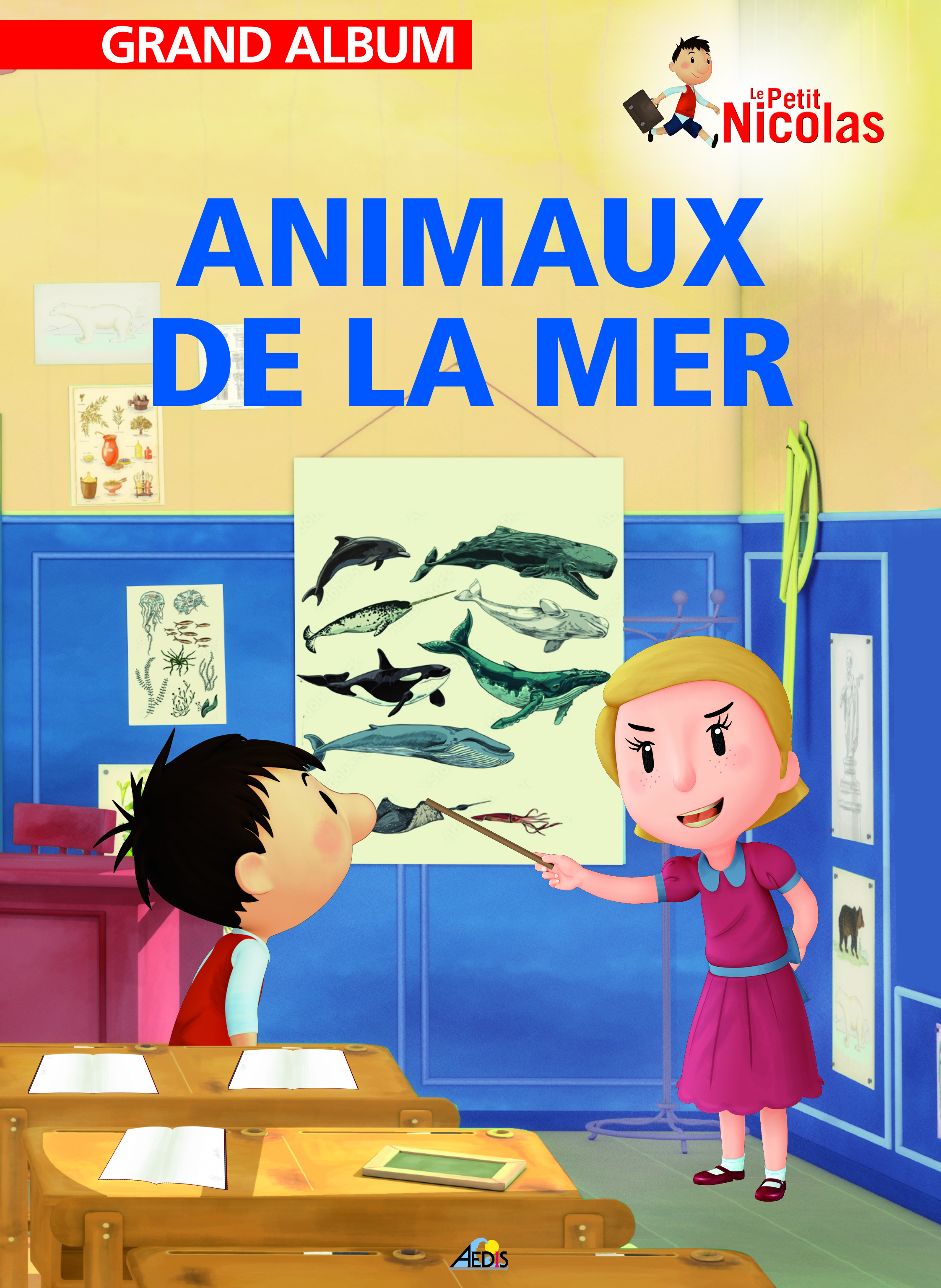 LES ANIMAUX DE LA MER - GRAND ALBUM LE PETIT NICOLAS