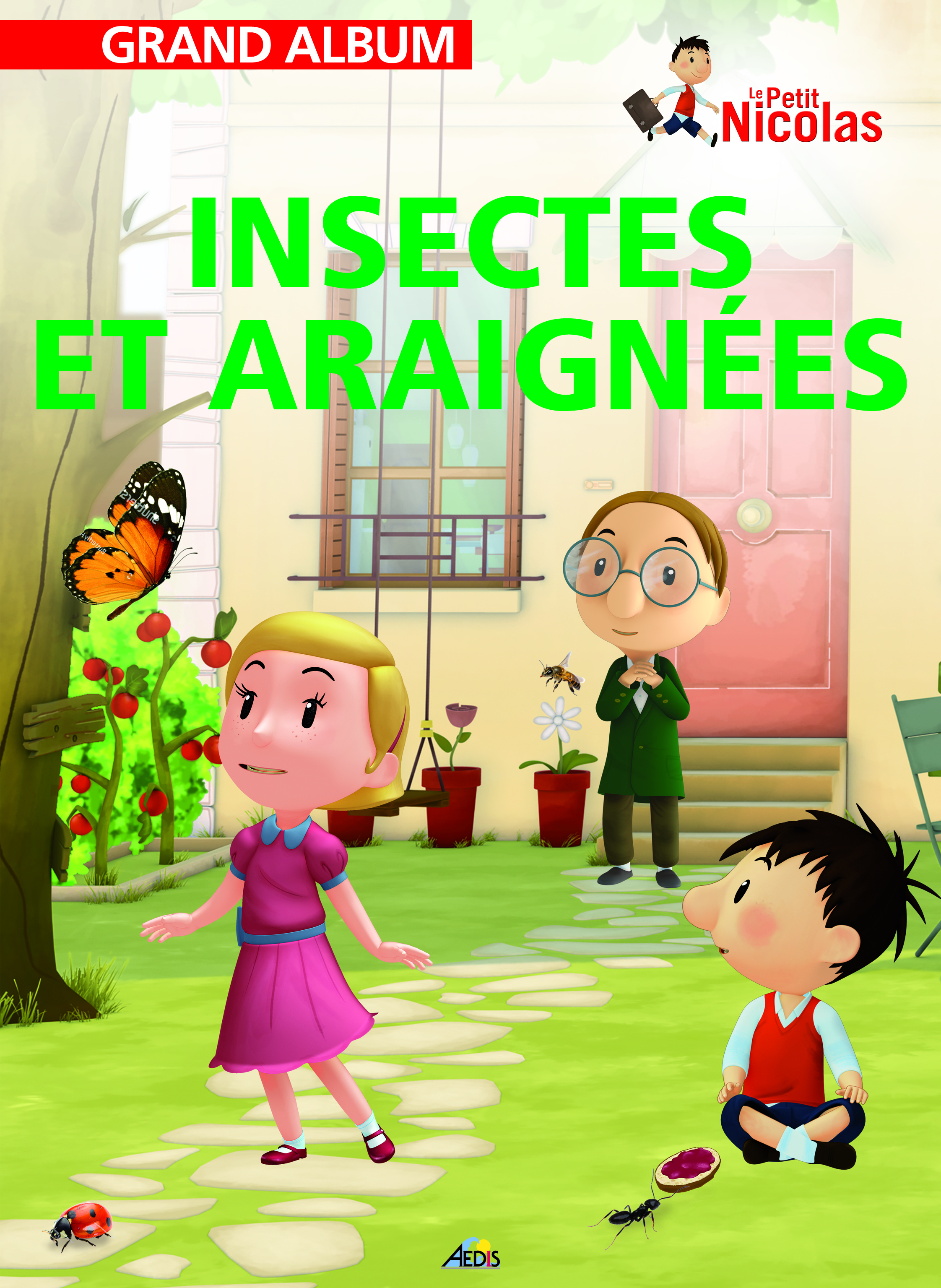 INSECTES ET ARAIGNEES - GRAND ALBUM LE PETIT NICOLAS