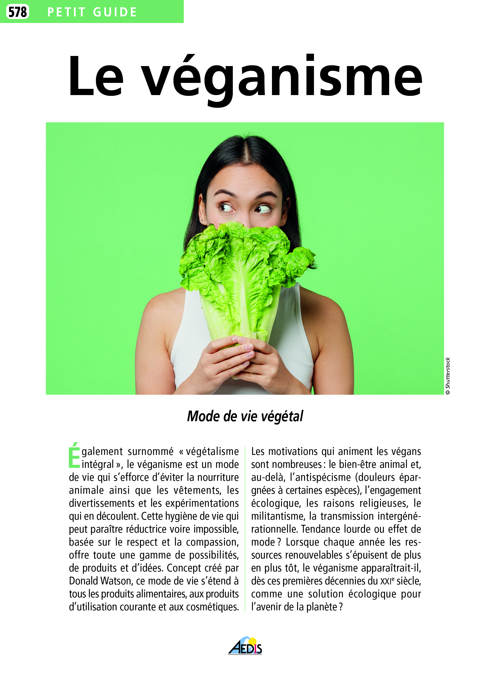 Le veganisme