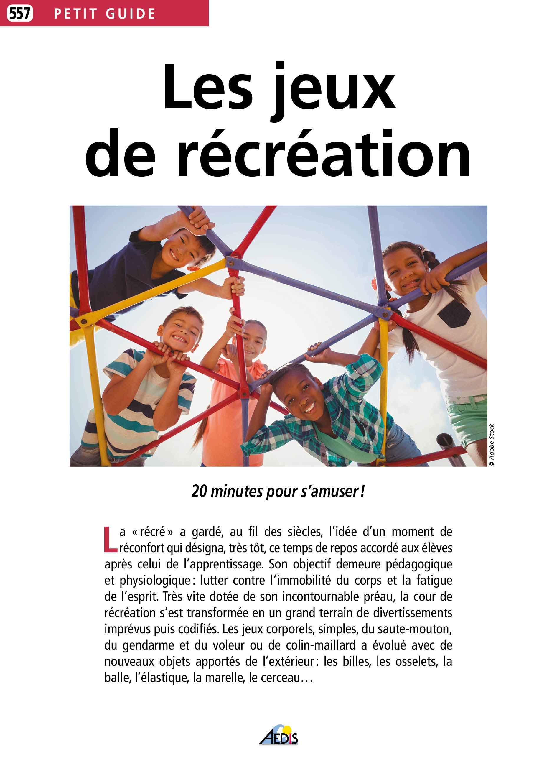 Jeux de récréation