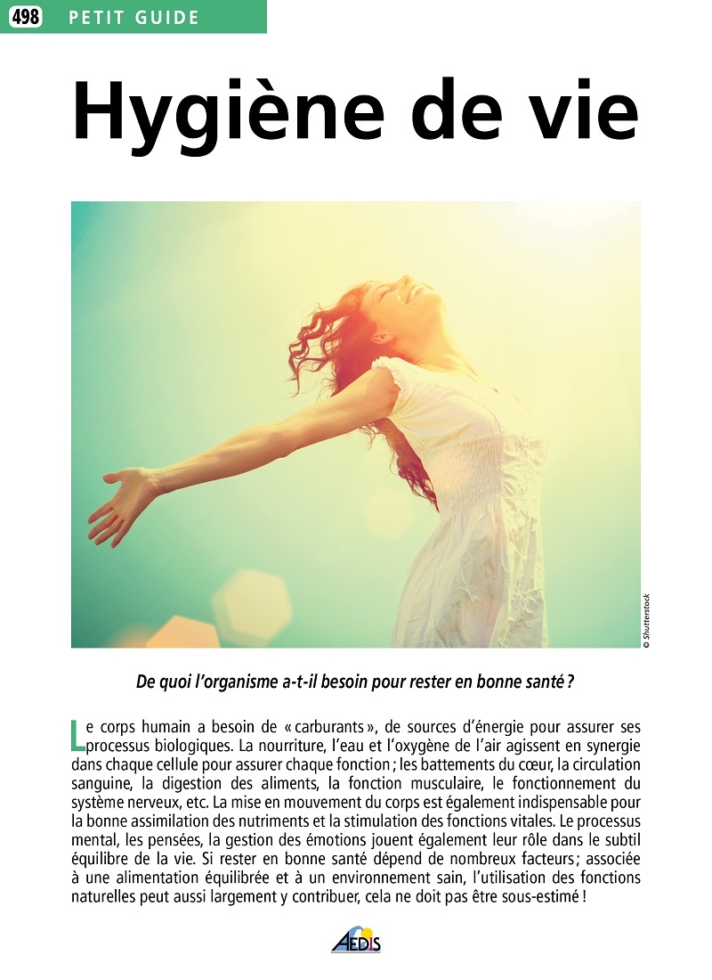 HYGIENE DE VIE
