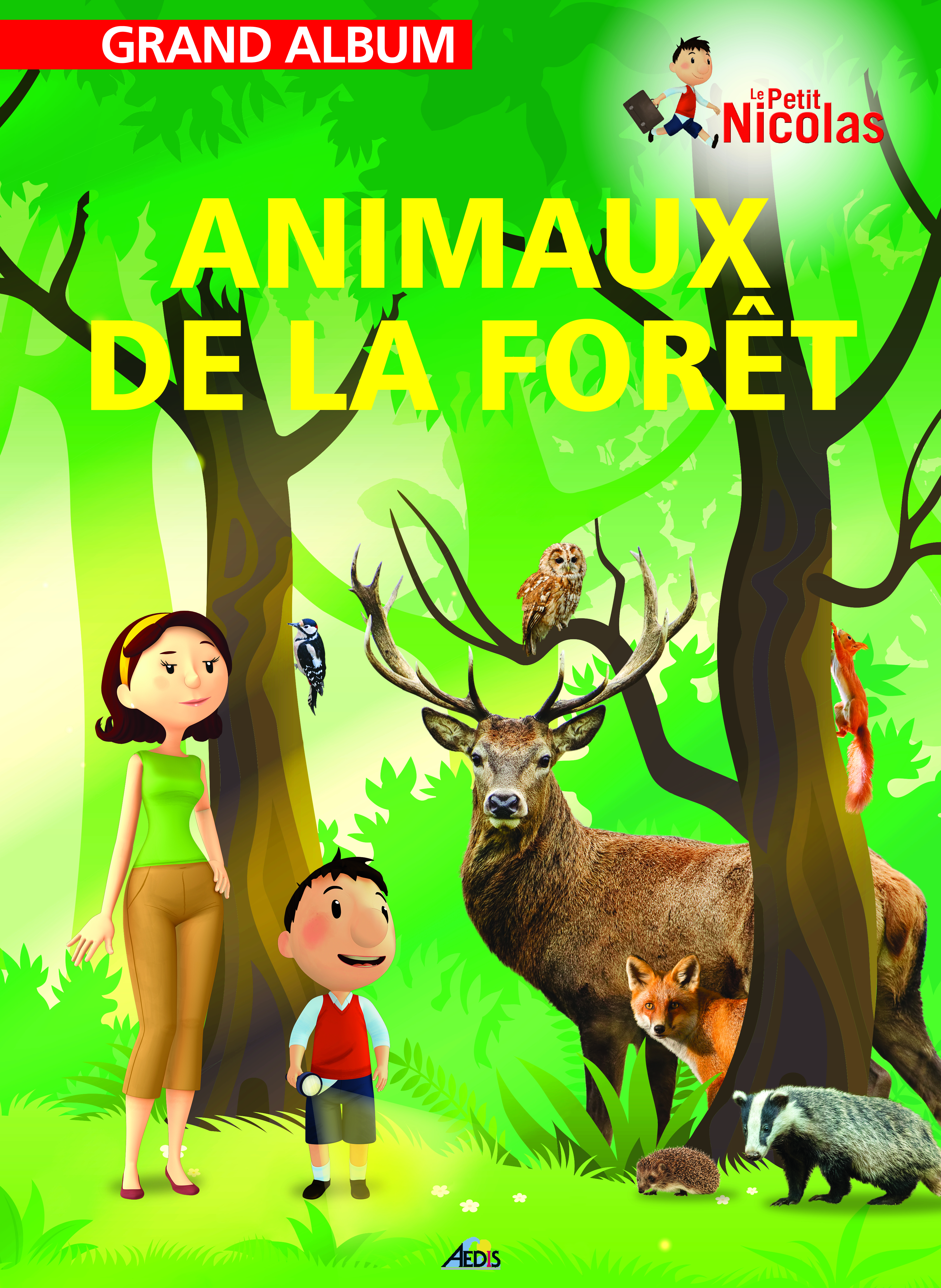 ANIMAUX DE LA FORET - GRAND ALBUM LE PETIT NICOLAS