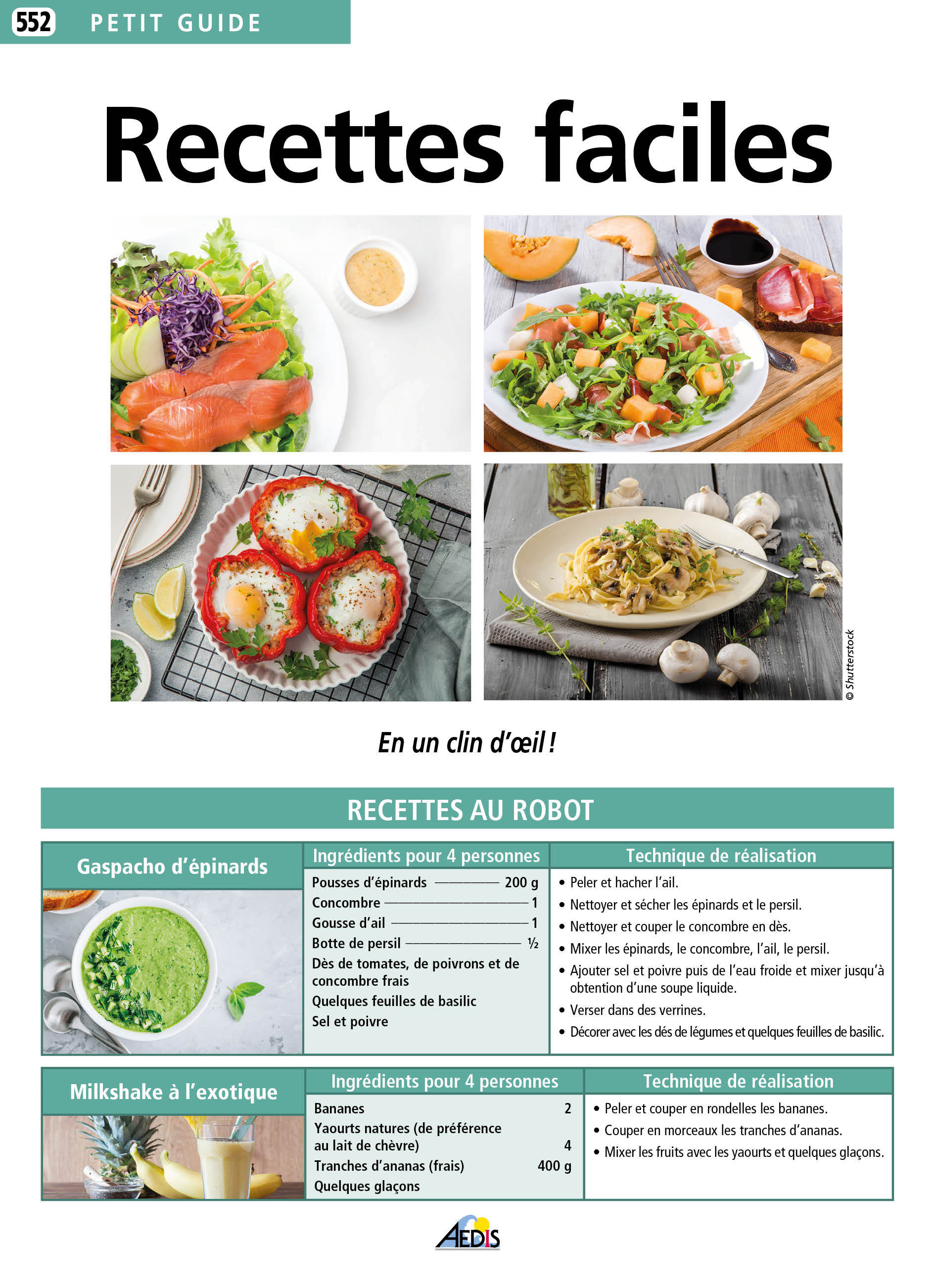 RECETTES FACILES