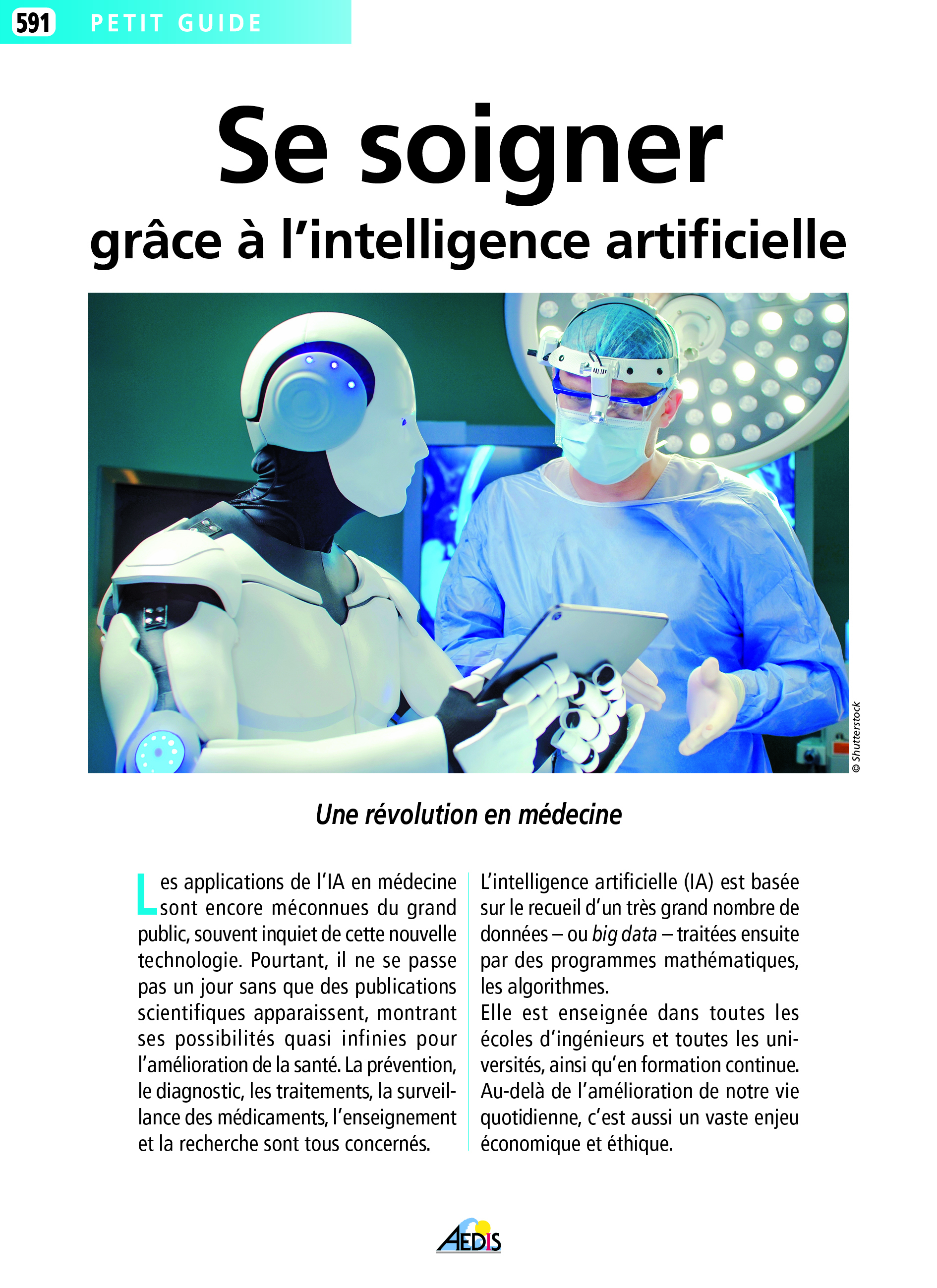 SE SOIGNER GRACE A L INTELIGENCE ARTIFICELLE