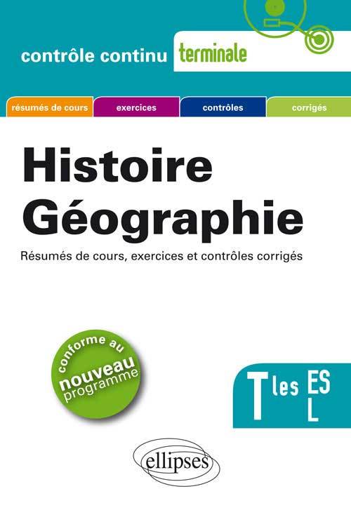 Histoire-géographie - Terminales ES et L - Nouveau programme