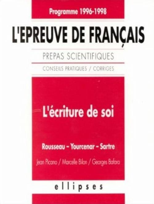 L'écriture de soi