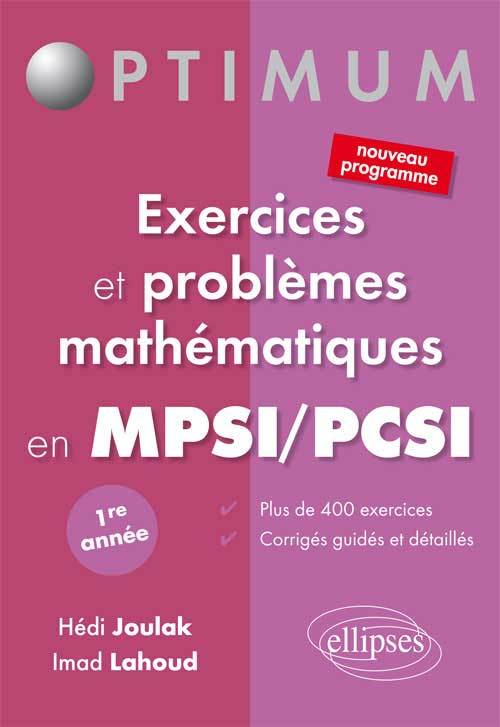 Exercices et problèmes mathématiques en PCSI/MPSI - 1e année