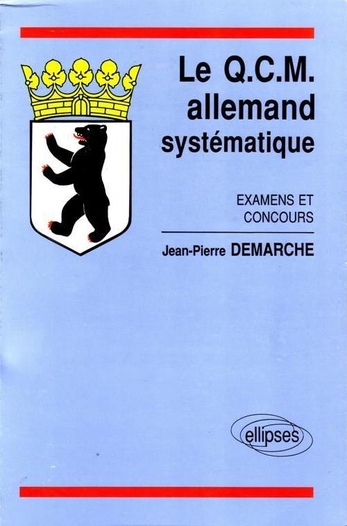 QCM d'allemand systématique (Le)