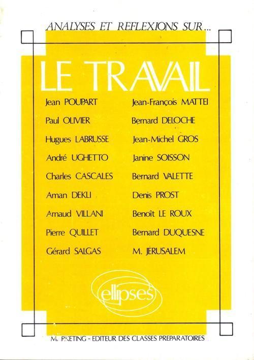 Travail (Le)