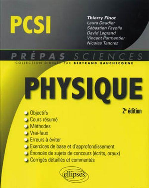 Physique PCSI - 2e édition