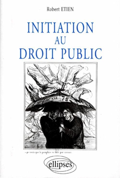 Initiation au Droit public