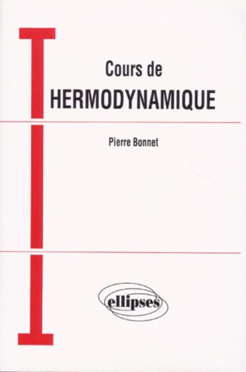Cours de thermodynamique