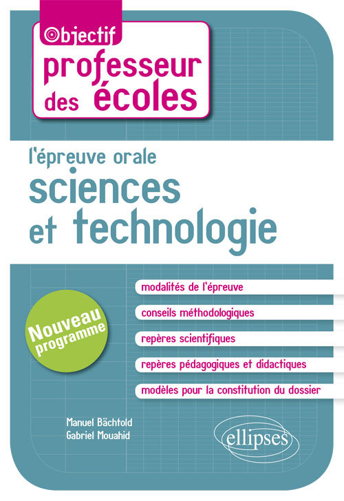 L'épreuve orale d'admission - Sciences et technologie