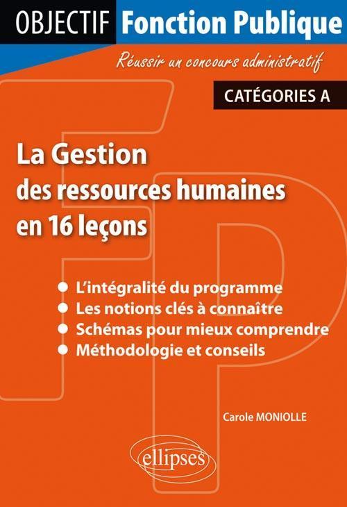 La Gestion des ressources humaines en 16 leçons