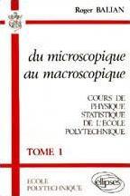 microscopique au macroscopique (Du) (vol - 1)