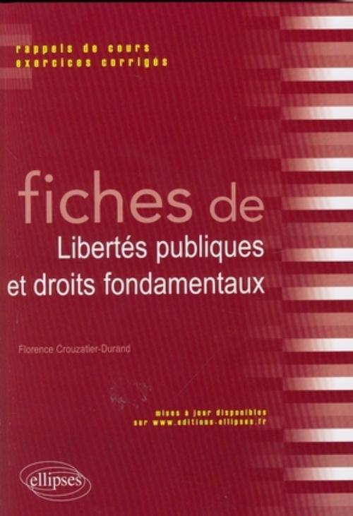 Fiches de libertés publiques et droits fondamentaux
