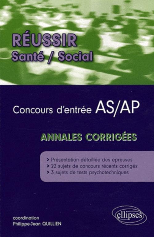 Concours d'entrée AS/AP
