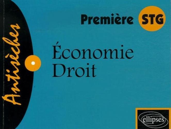 Économie - Droit - Première STG