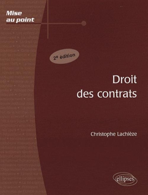Droit des contrats. 2e édition